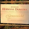 Bord van boerderij Hermans Dijkstra en Graanzicht